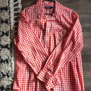 RALPH LAUREN XXL Orange Button Down